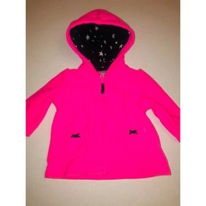 Carters zip up fleece hoodie 3m
